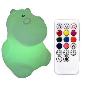 Veilleuse Enfant Hippopotame