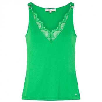 Top Morgan Senza Maniche Daski Green XS