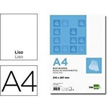 Liderpapel Bloc de notas A4