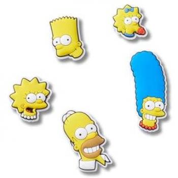Crocs Simpsons Jibbitz™ Charm Set – 5 Teil