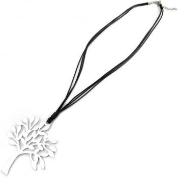Silver‑Gray Tree of Life Choker by Lily