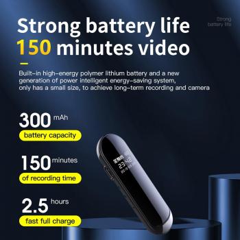 Clip-On Body Camera with 1080P Recording