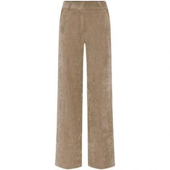 Cambio Women's Chic Beige Wide Pants