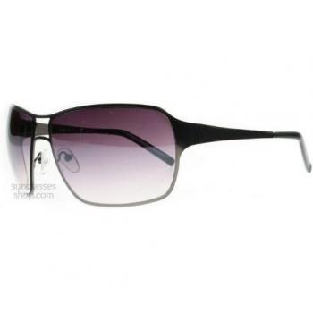 SXUC 7075 Gunmetal-Marley Aviator‑Sonnenbrille, Quadratisch