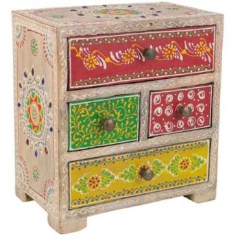 Caja Joyero Alexandra House Living Multicolor Natural
