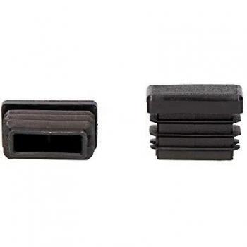 Rectangular Black Interior Conduit with 35x20mm Flange