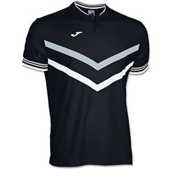 Vestido Polo Terra Negro-Blanco M/C Hombre