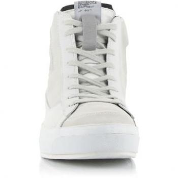 Bottes de Moto Femme Alpinestars Stella Stated Podium Blanc-Gris Taille 37-40