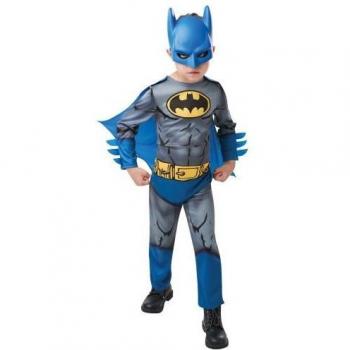 Batman Costume per Ragazzi 3-4 Anni Blu/Grigio