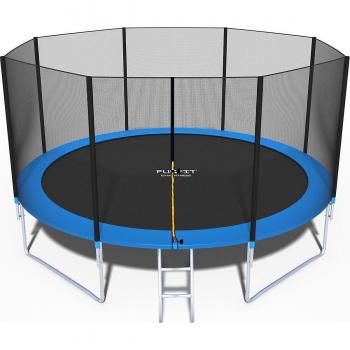 TitanBounce 435 Advanced Trampoline with Protective Netting and Ladder – 180 kg Max Load