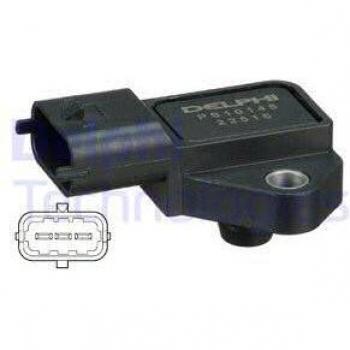 2.5 Bar Map Sensor Manifold Absolute Boost Pressure + Plug for Vauxhall Opel Aatra G H Combo Corsa