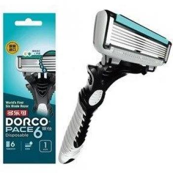 DORCO Pace 6 Layer Razor Blade Refills for Men