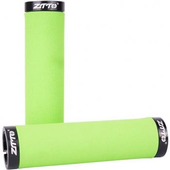 Poignées BMX ZTTO antichocs et antidérapantes avec bouchon AG-36 (1 paire)