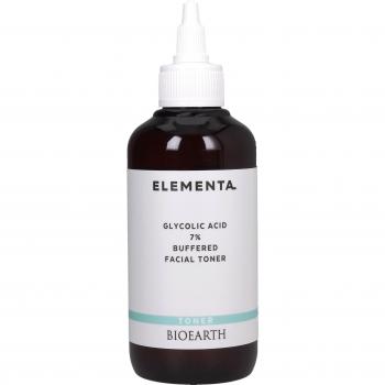 Glycolic Acid 7% Tonico Faciale Tamponato Elementa Bioearth 200 ml