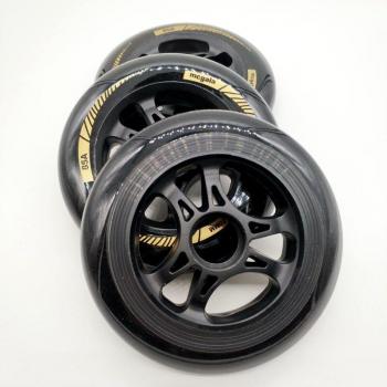 Durable Black Speed Skate Wheels 90mm/100mm/110mm 85A