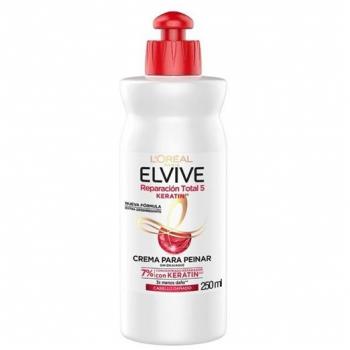Crema Peinado Elvive RT5 Keratina 250 ml