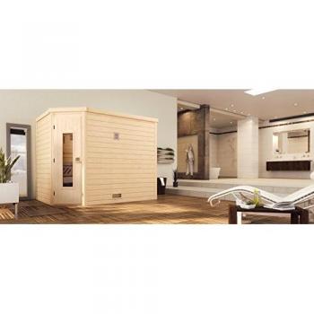 WEKA Sauna Turku mit 7,5 kW Ofen