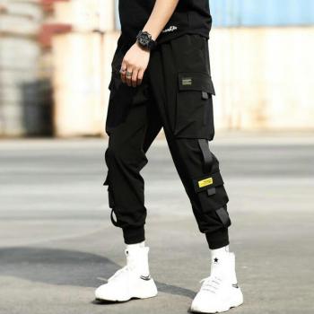 Pantalones harén casuales para hombre
