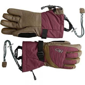 Outdoor Research Revolution Women’s Gloves – Medium – Zink Karobel Tomate (Deutsch)