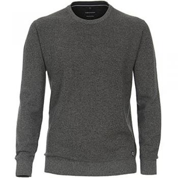 Pull Long Manches Casa Moda Gris Chiné 6XL