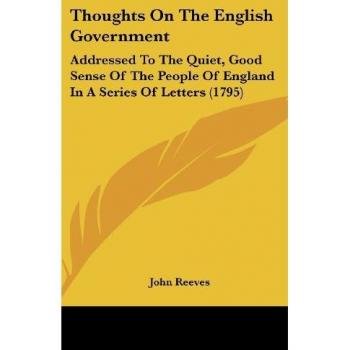 Thoughts On The English Government