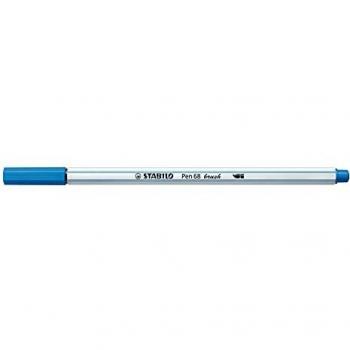 STABILO Pinselstift Pen 68 brush, dunkelblau