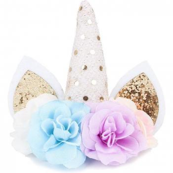 Chapeau de princesse pour chiot avec perles