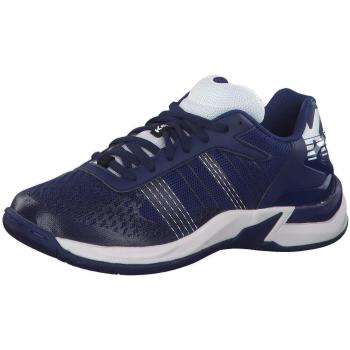 Kempa Attack Contender Junior, Chaussures de Handball Enfant, Bleu