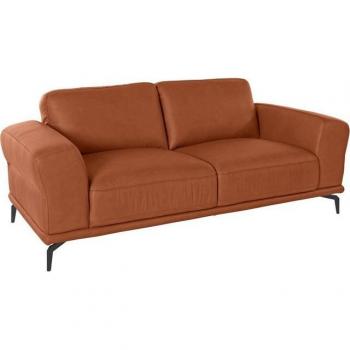 W.SCHILLIG Montaña Sofas 2‑Sitzer – Schwarz metallisch, 192 cm breit