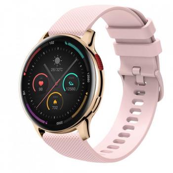 Carneo Heiloo HR+ Fitnessuhr Gold mit Sportband