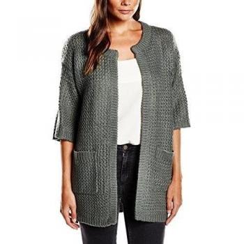 ICHI MANU CA-Jersey de punto Mujer, Balsam Green