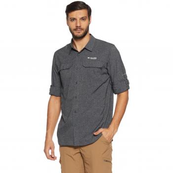 Herren Langarmshirt Columbia Irico Schwarz Heather XL 2017