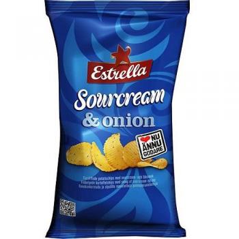 Estrella Knusprige Zwiebel & Sauerrahm Chips