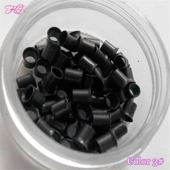 Easilocks Copper Micro Ring Link Beads for Stick Tip Hair