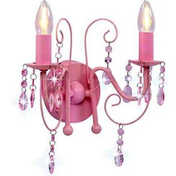 VidaXL Applique avec Design de Verre et 2 Ampoules E14