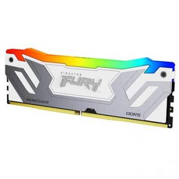 Kingston Technology FURY 24Go 8400MT/s DDR5 CL40 CUDIMM Renegade RGB Blanc XMP