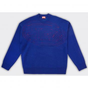 K-Ratio Blue Knit Sweater for Men