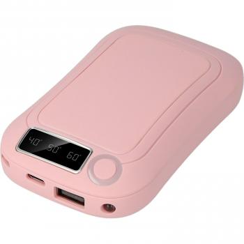 3-in-1 USB Hand Warmer Power Bank Flashlight with Heating Settings