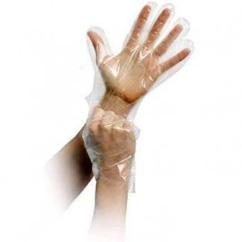 100x MaiMed Gehämmere Handprotection für Herren aus Polyethylen