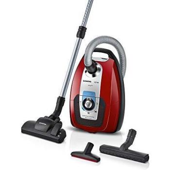 Siemens Aspirateur pour sol Vainqueur de la manipulation 2020 leise 69dB(A) Rouge Piment