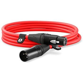 Rode 3m Cable XLR Rojo
