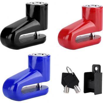 Disc Rotor Lock for Bicycle Security