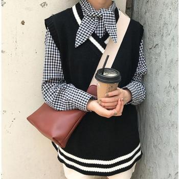 Gilet Tricot Chic Abricot Quotidien