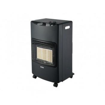 Estufa Gas Propano/Butano Cerámica 4200W Colocación Suelo SVAN SCEBC4200P Hasta 30 m² Negro
