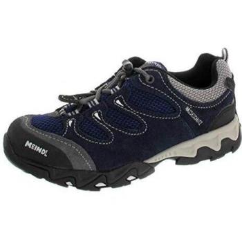 Meindl Tennis Garçon sneakers Velours/Mesh Bleu Marine/Silber 42