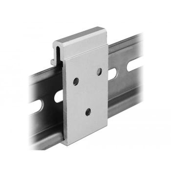 CLIP ALUMINUMO DELOCK 65991 per carrile DIN