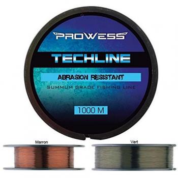 Prowess Abrasion‑Proof Carp Rope 0.28 mm 1 km Brown