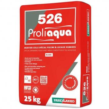 Mortero Proliaqua Blanco L526BL25 para Paredes de Piscina