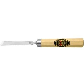 Ciseaux Kirschen 3202004, sculpteur, manche oblique, beige/argent, 4 mm