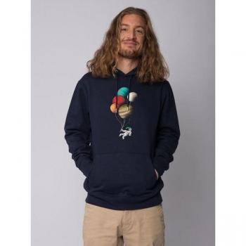 Watapparel Felpa ‘Bolla Astronauta’ Navy con Colori Misti